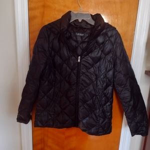 Ralph Lauren black puffer jacket size medium, NWOT
